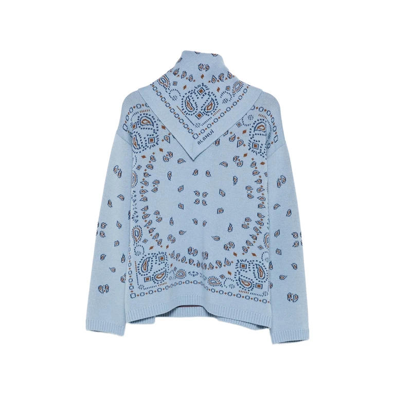 Bandana-jacquard Sweater