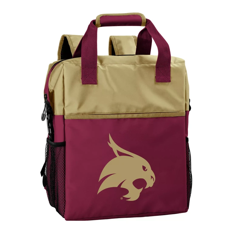 NCAA 30-Can Backpack Cooler - Texas State Bobcats:- Texas State Bobcats