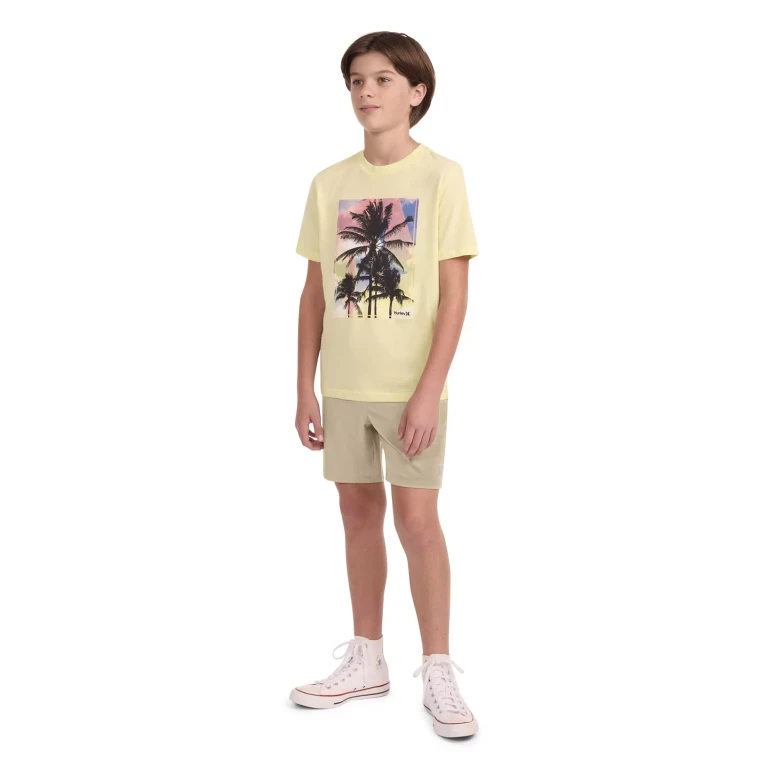 Hybrid Short Khaki S 6/7:- Khaki, S 6/7