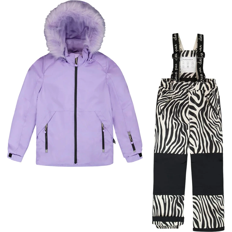 Fuchsia Play Two-Piece Snowsuit - Little Girl