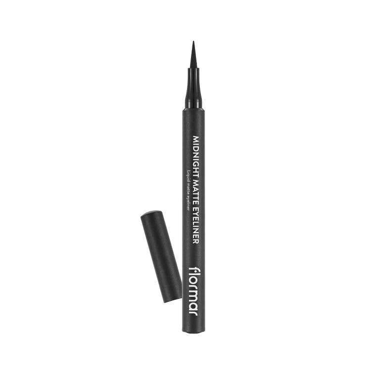 Midnight Matte Eyeliner in marker matte effect color 01 black 1,2 ml