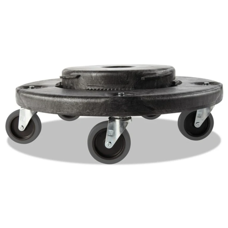 18.25 in. x 6.63 in. 250 lbs. Capacity Brute Quiet Dolly - Black