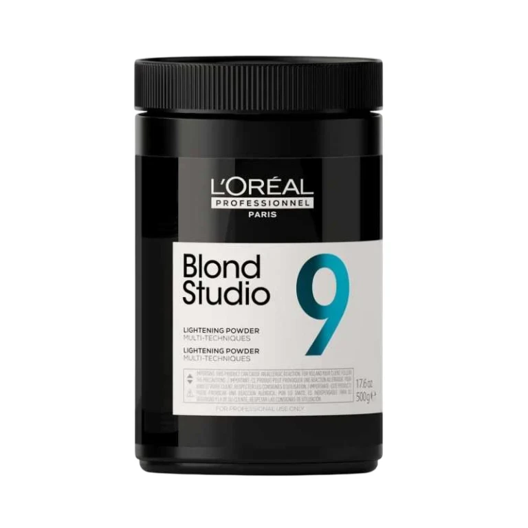 L'Oreal Professionnel Blond Studio 9 Lightening Oxidizing Powder for Hair 500 g