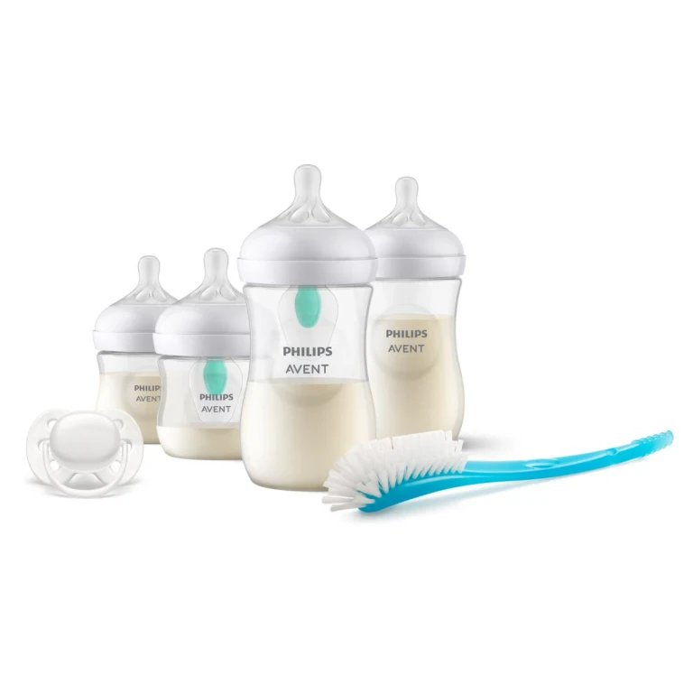 Philips Avent Natural Response AirFree Gift Pack for Newborns 0 months + 2x125 ml bottles + 1 month + 2x260 ml bottles + AirFree silicone valve 2 piec