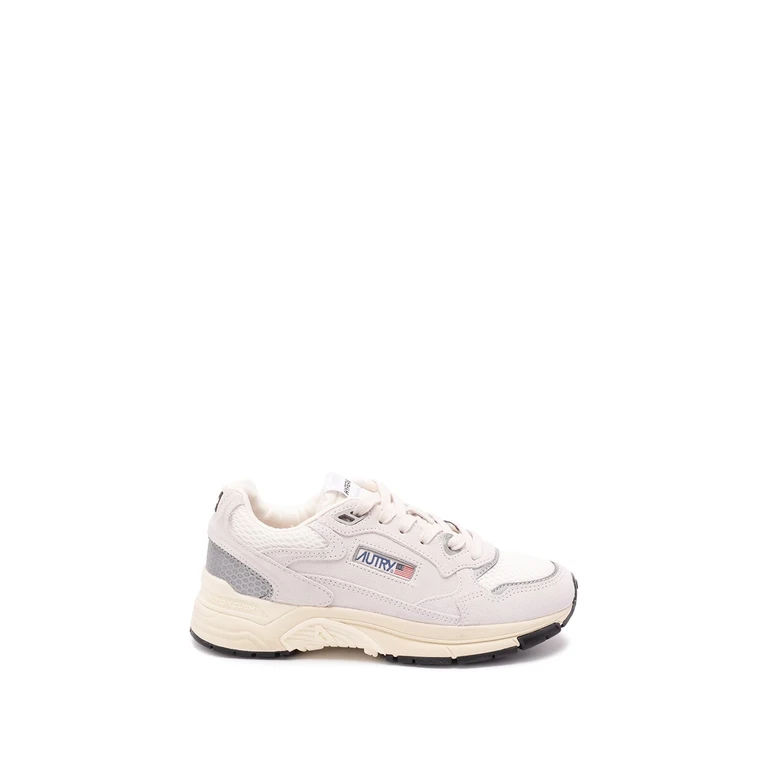 Sneaker Autry Hyperway in camoscio e mesh da uomo