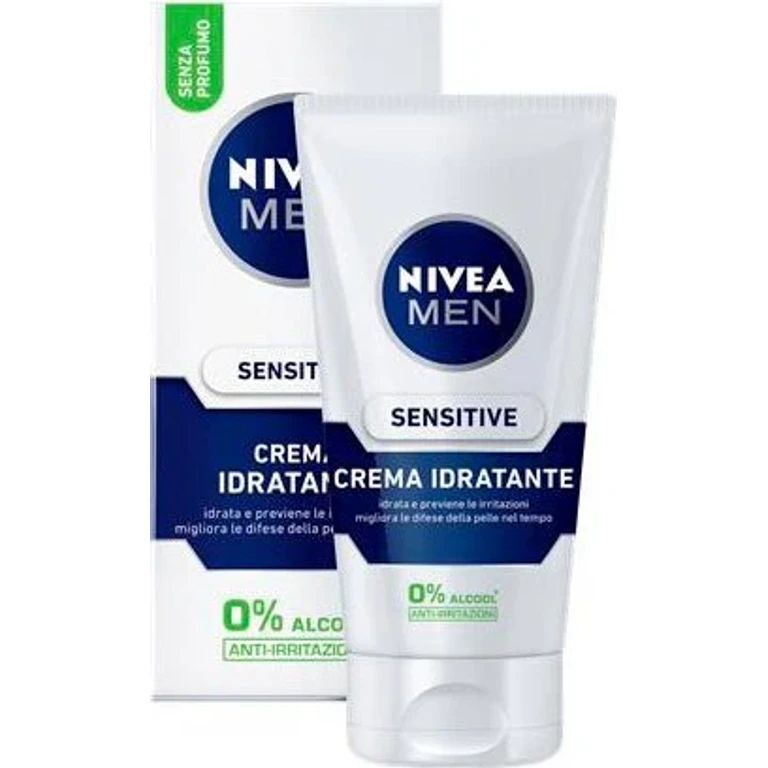 Sensitive Moisturizing Cream 75ml For Men