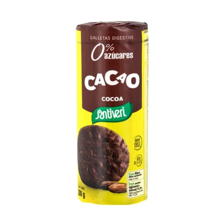 Cocoa Digestive Biscuits Santiveri 200g