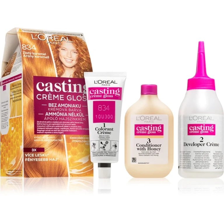 Hair-Casting Crème Gloss - Shade: 834 Gold Caramel