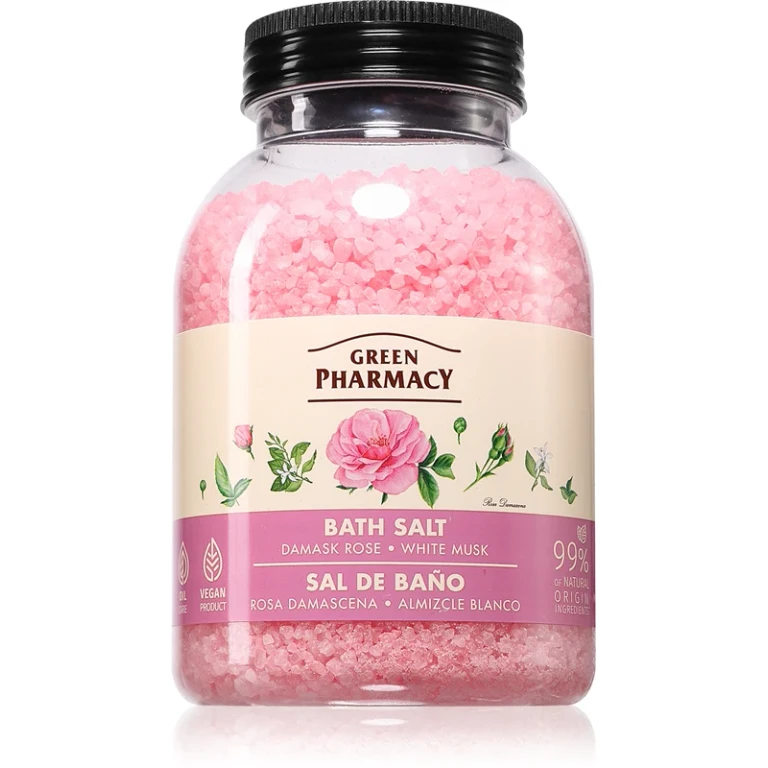 Damask Rose & White Musk Relaxing Bath Salt 1000g