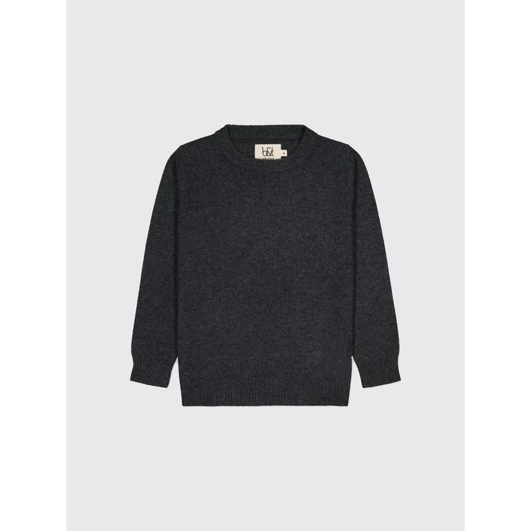 Basic Cashmere Pullover (BTCS15ANTHRACITE)