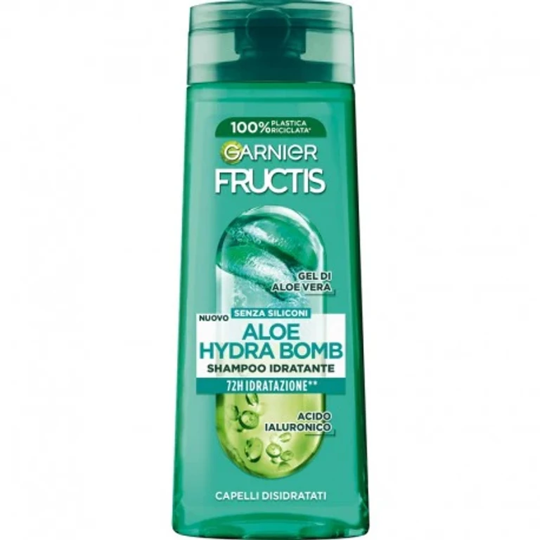 Fructis Aloe Hydra Bomb Moisturizing Shampoo for Dehydrated Hair 250 ml