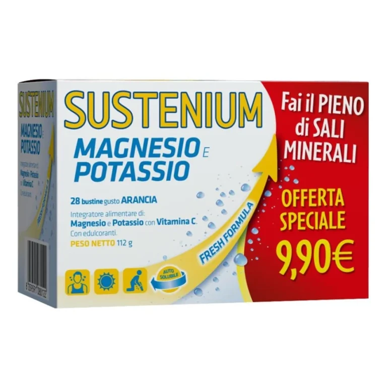 TO.menarini ind.farm.riun.srl Sustenium Magnesium and Potassium A. Menarini 28 Sachets