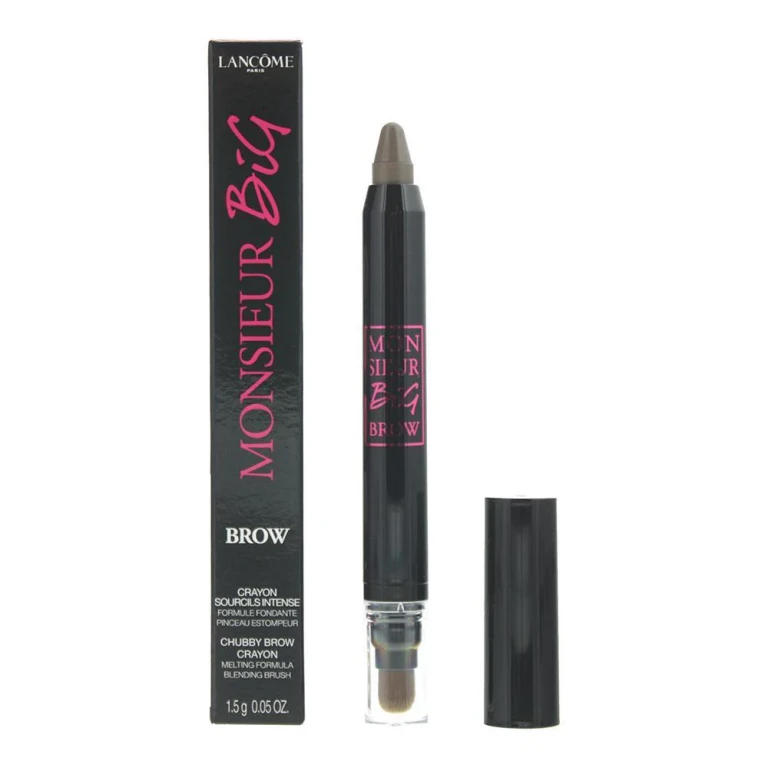 Lancome Monsieur Big Brow Blending Pencil and Brush 2 in 1 02 Chestnut 15 g