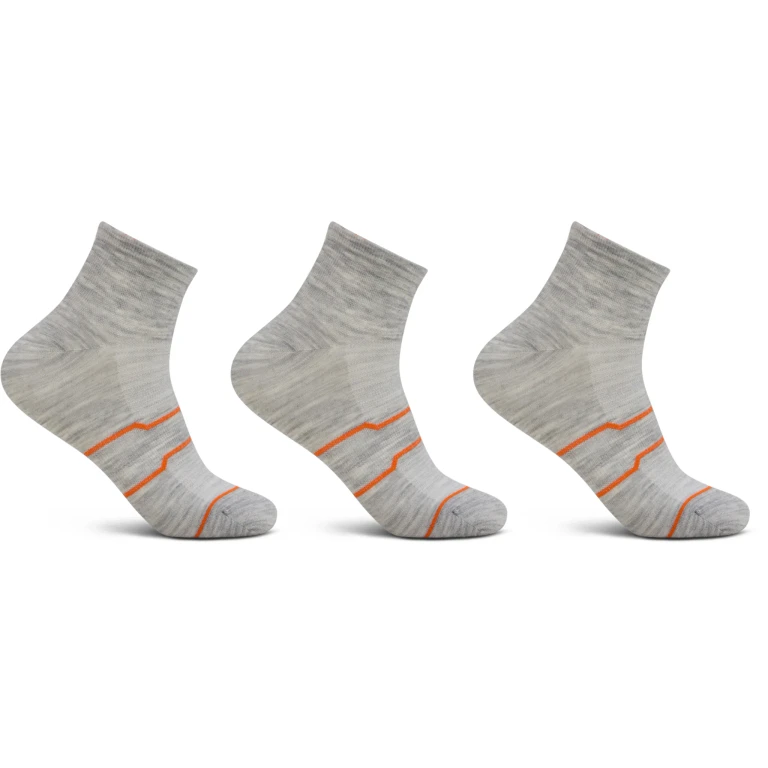 Merino Ankle Cushionless Socks - 3-pack - Unisex
