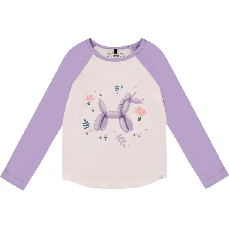 Jersey Raglan Sleeve T-Shirt - Big Girl