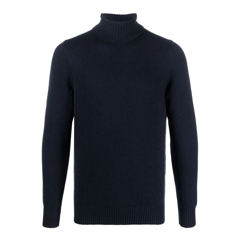 Pull Col Roulé - Bleu (D7K104797)