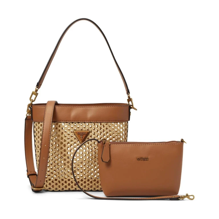 , Vikky, fabric bag, bucket bag, cognac, women