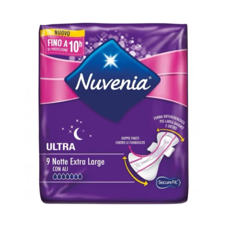 Absorbents Ultra Extra Night 9 pcs