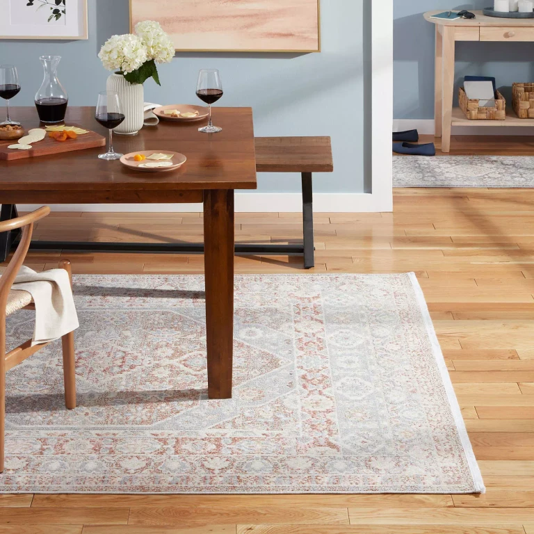 Town & Country Everyday Rein Everwash Area Rug:- 7'10'x10'2', Brown/Grey