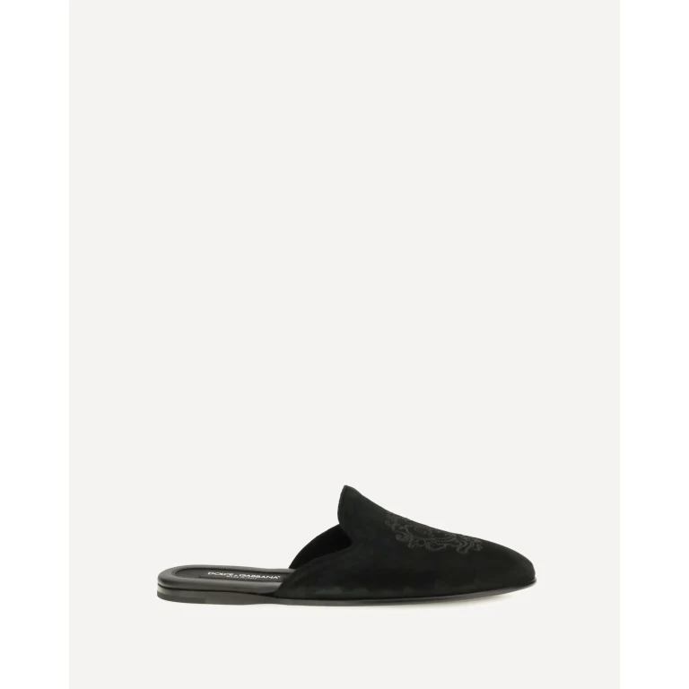 Calfskin leather Mules Male 45
