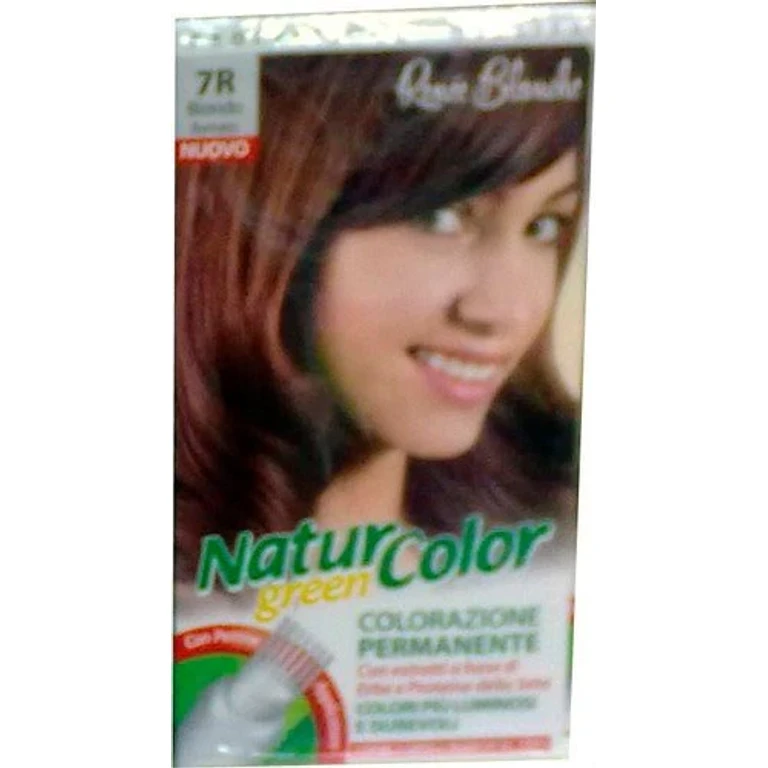 Renee Blanche Hair Dye Permanent Natural Coloring Natur Color Green7 R Copper Blonde