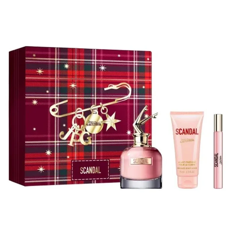 Scandal Eau de Parfum Spray 80 ml 3-piece set