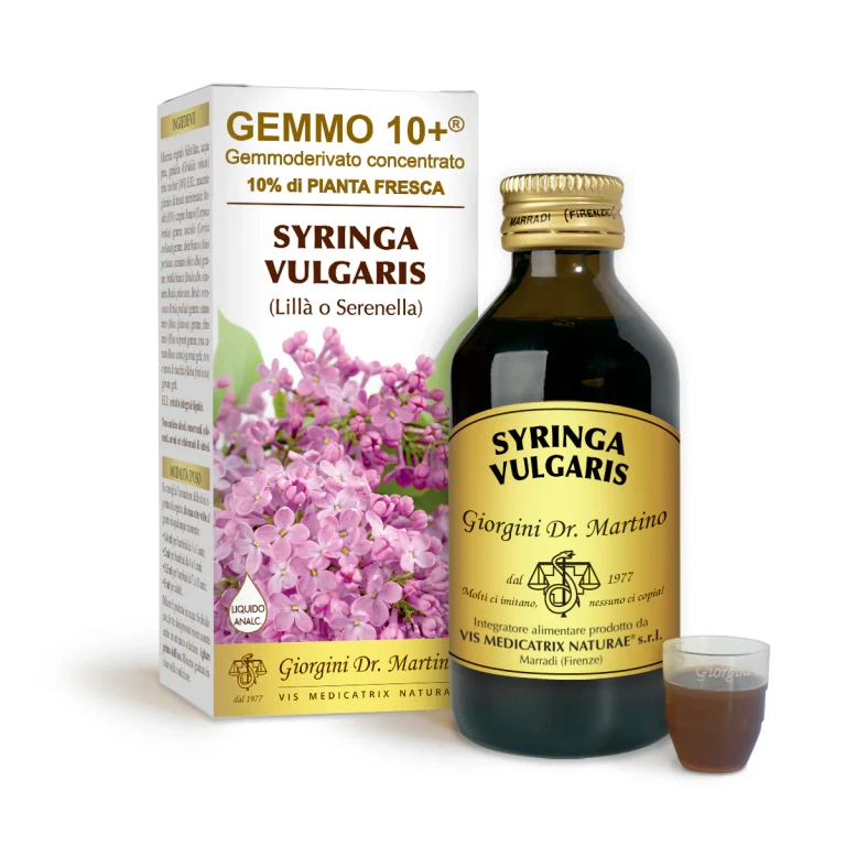 Gemmo 10+ Lilac O Serenella 100 Ml Alcohol-Free Liquid