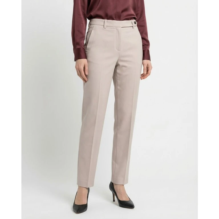 Wolight Beige Tailored Trousers