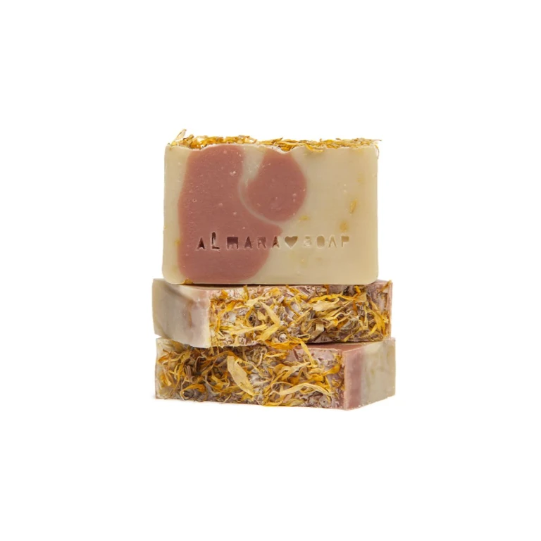 Almara Calendula Soap naturale for dry and sensitive skin 90 g