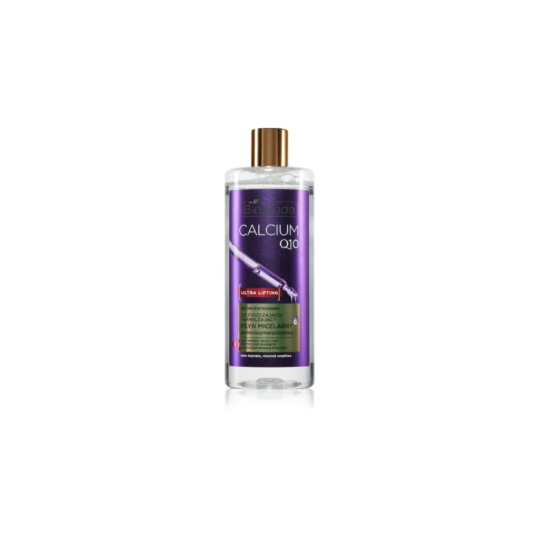 Calcium + Q10 cleansing micellar emulsion with anti-wrinkle effect 500 ml