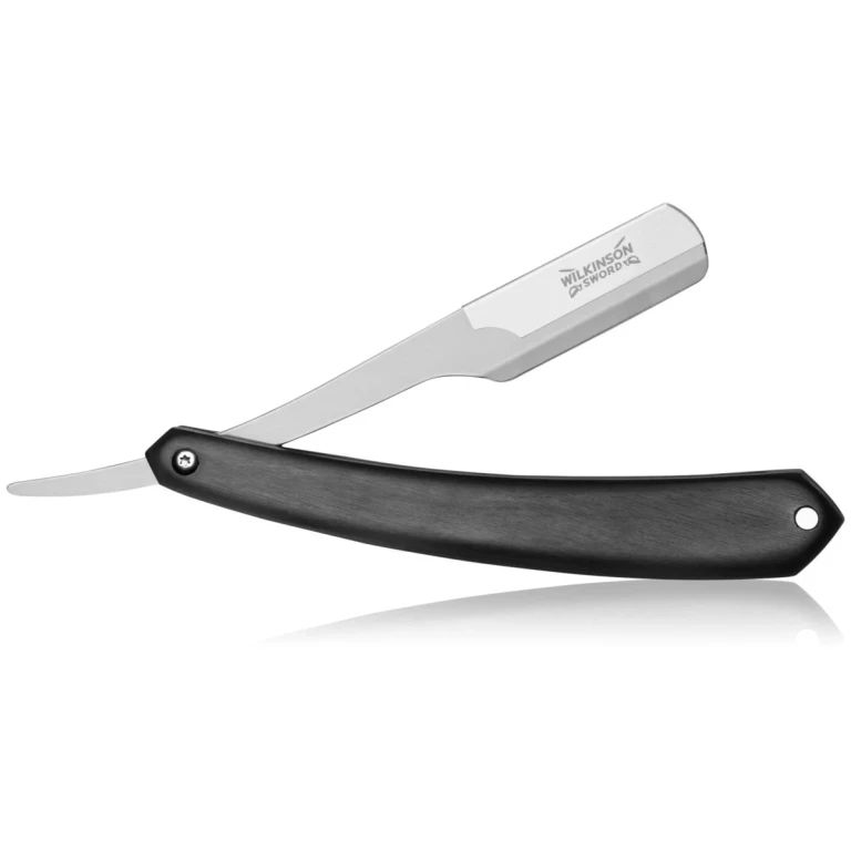 Cut Throat + Double Edge Blades (5pcs) - Razor + Replacement Blades