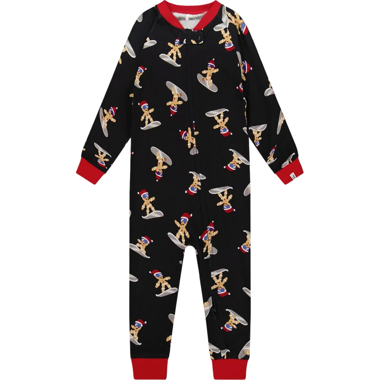 Organic Cotton Interlock One-Piece Pajama - Baby Boy