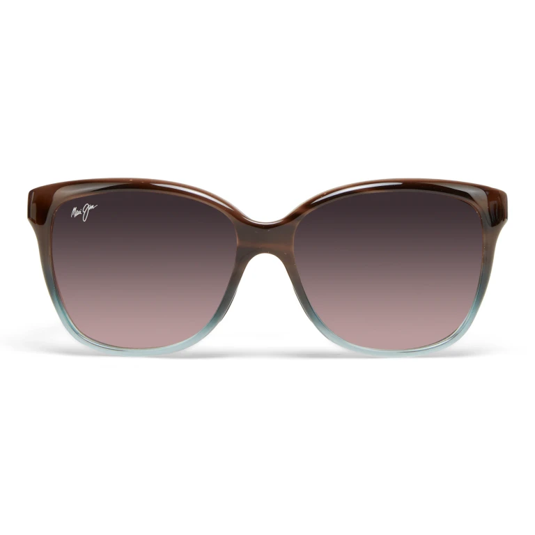 Starfish - Sandstone with Blue Frame - Maui Rose Polarized Lens Sunglasses