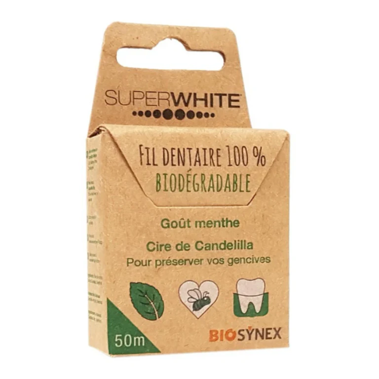100% Biodegradable Dental Floss Mint Flavor 50m