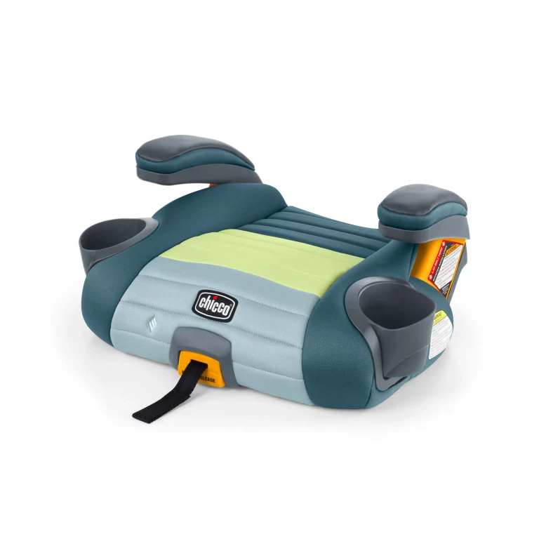 GoFit ClearTex Plus Backless Booster Car Seat, Tropic