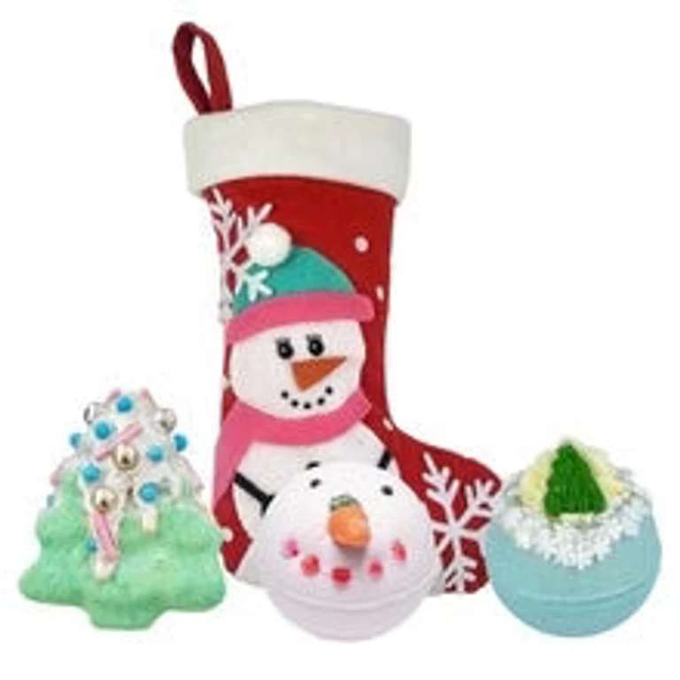 Snowlady Stocking Set