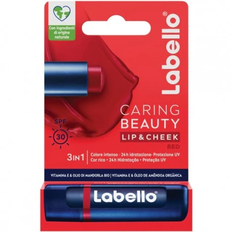 Label Label Caring Beauty 3In1 Spf30 Vitamin E & Organic Almond Oil Red