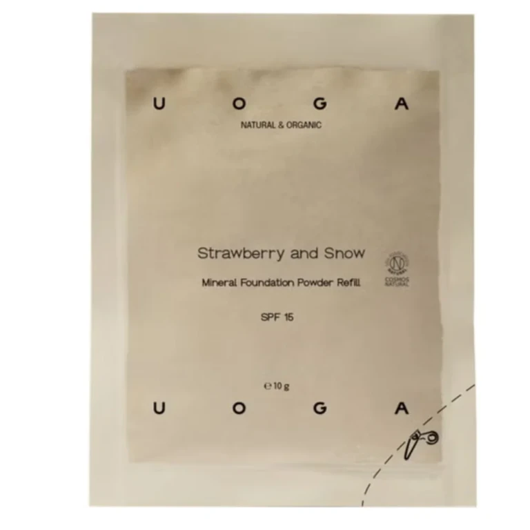 Mineral Powder Foundation Refill Strawberry and Snow (10g)