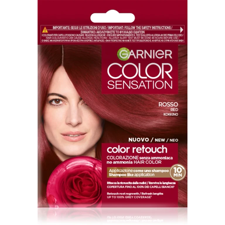 Color Sensation color touch up to cover regrowth Red