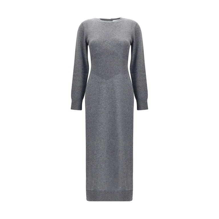 Knit Dress Medium Grey Cashmere