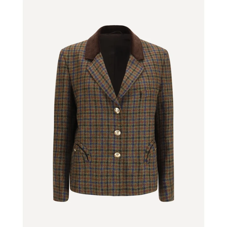 BLAZÈ MILANO Blazer Shelley in wool blend tweed Female 0