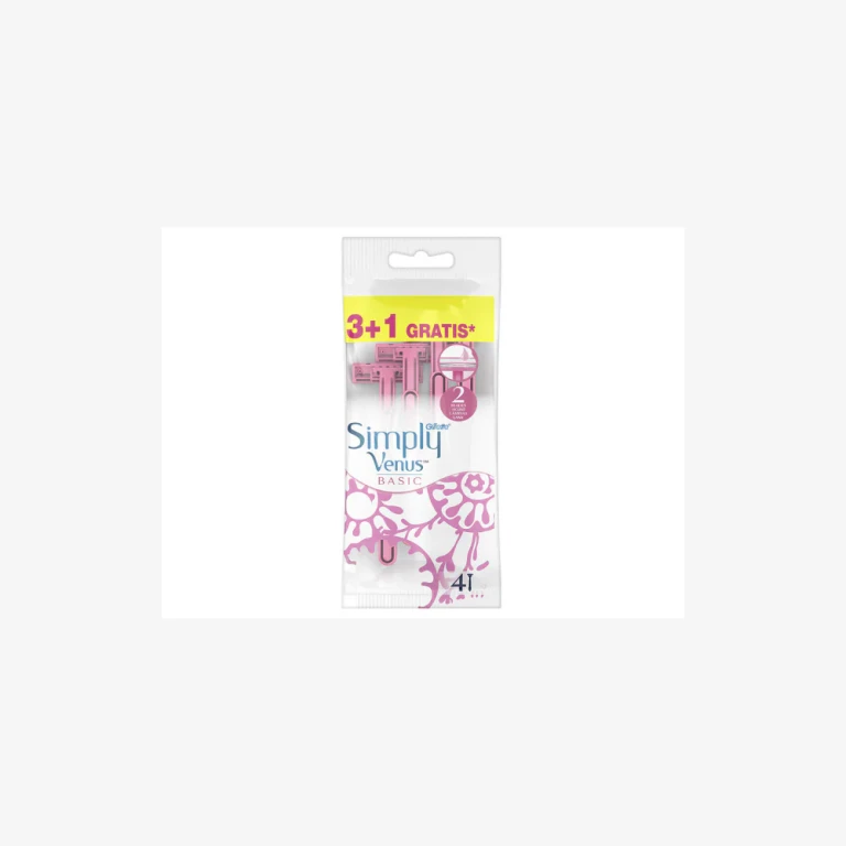 Simply Venus 2 Basic women's razors 3 + 1 free