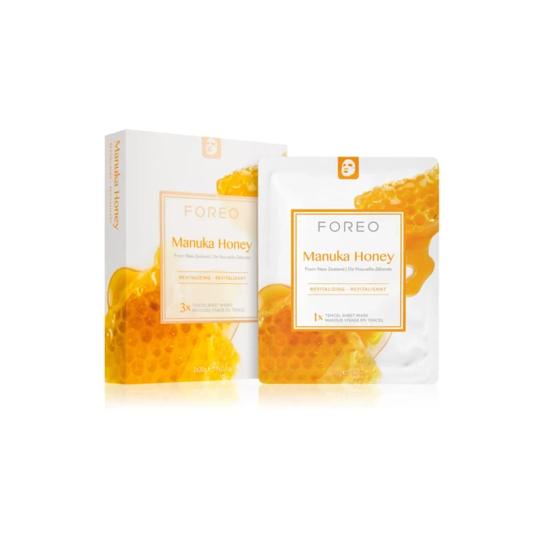 Farm To Face Manuka Honey Sheet Mask Hydrating & Revitalizing 3X20ml