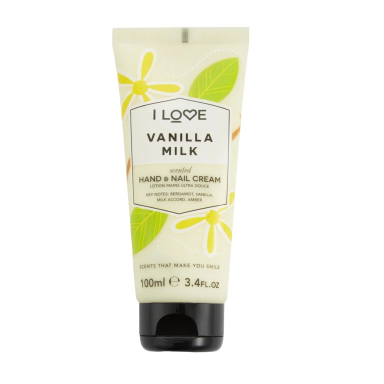 , Signature Collection, Moisturizing, Hand & Nail Cream, Vanilla Milk, 100ml