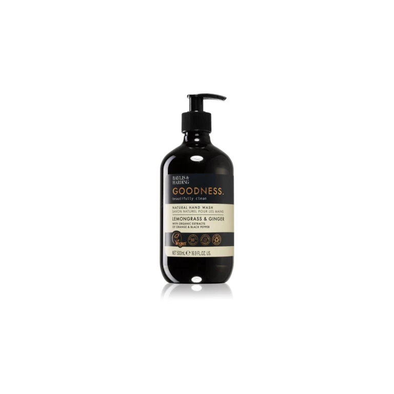 Goodness Lemongrass & Ginger Liquid Soap Naturale Hands 500 Ml
