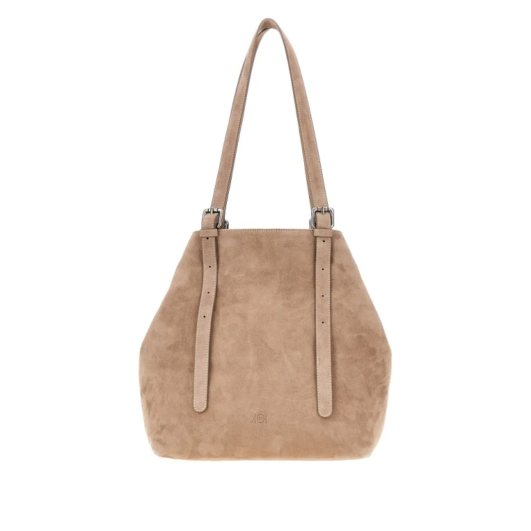 Suede leather medium 'Galatea' bag Woman One Size