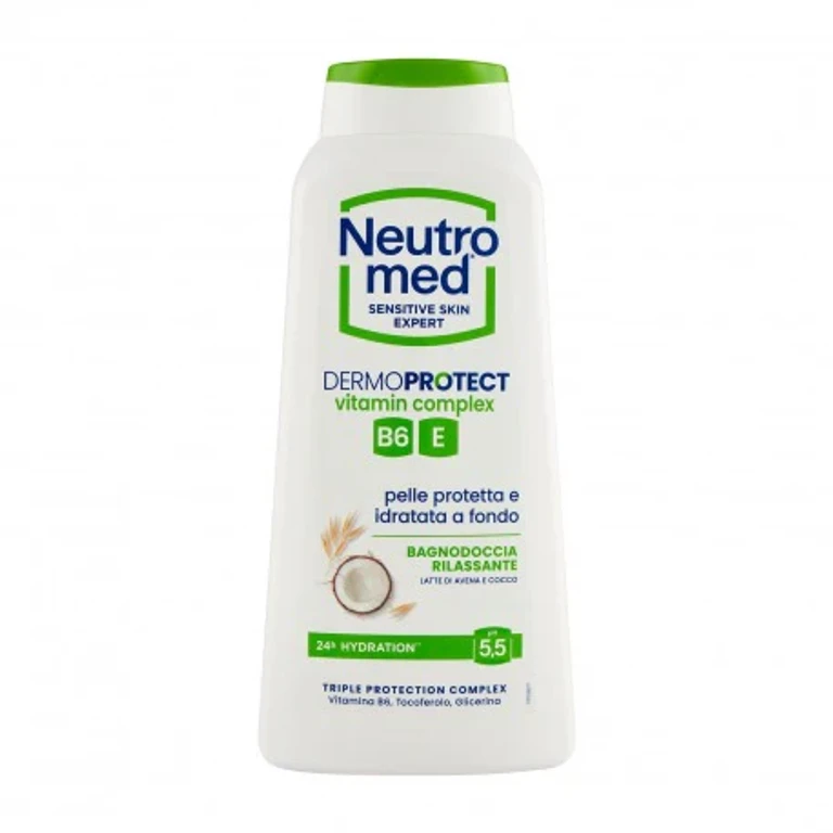 Dermoprotect Vitamin Complex Relaxing - Oat Milk and Coconut Shower Gel 600 ml