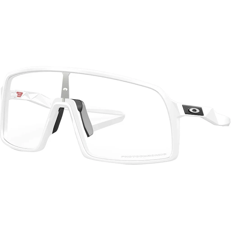 Sutro Sunglasses - Matte White - Clear to Black Iridium Photochromic Lens