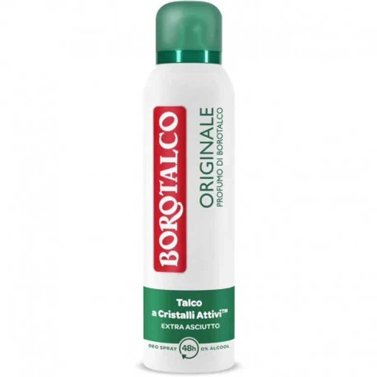 Original Deodorant Spray Perfume Of Borotalco 150 ml