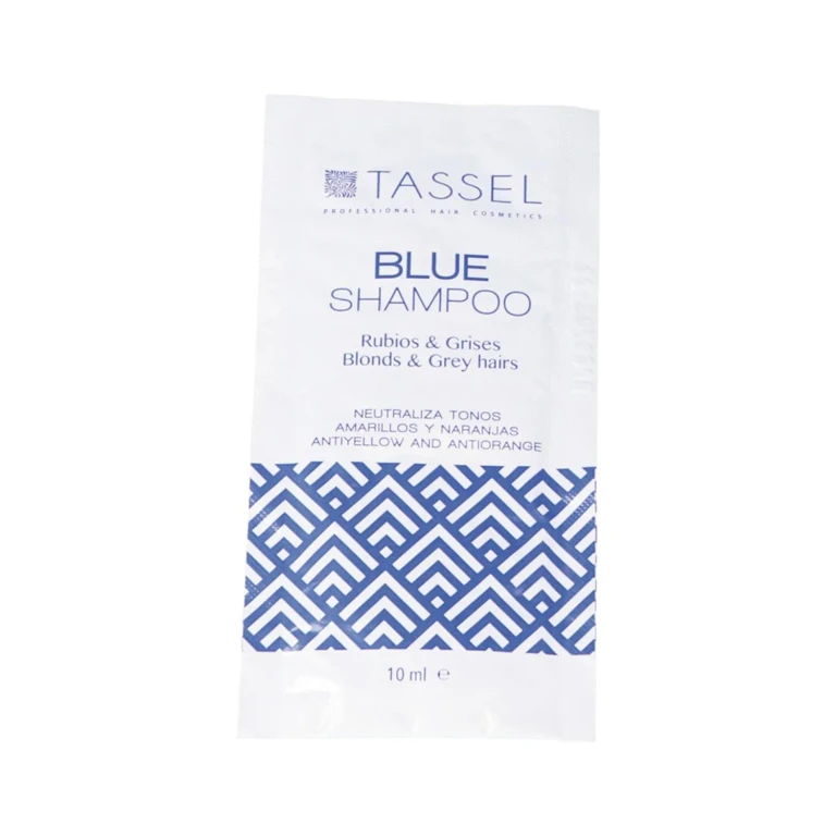Blue Shampoo for blonde and gray hair 10 ml
